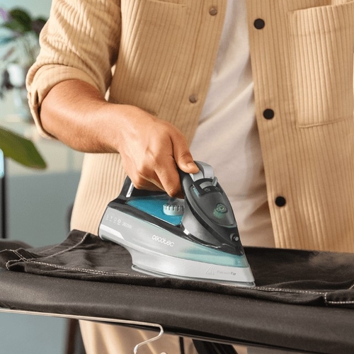 CECOTEC IRONHERO 2600 FORCE Negro-Azul - Plancha de Vapor 2600W