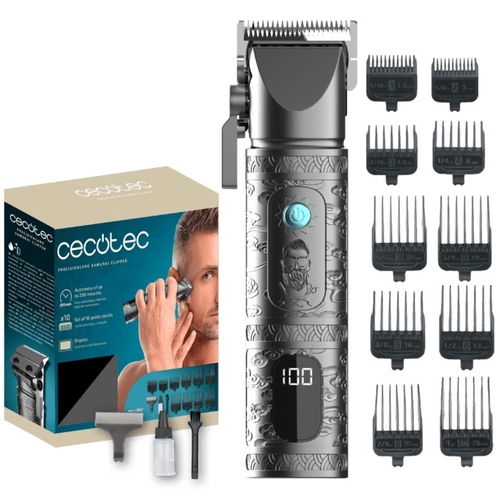 CECOTEC PRECISIONCARE SAMURAI CLIPPER - Cortapelos Sin Cable