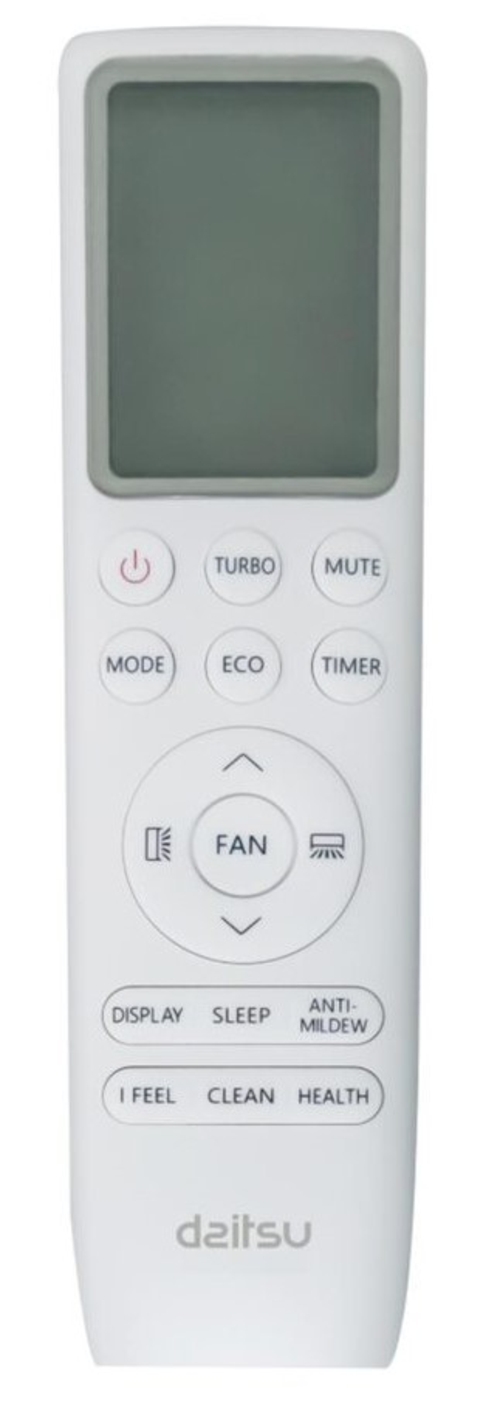 DAITSU DSM 912KDT UE18 Blanco - Aire Acondicionado Split 2x1 2236 Frig y 2924 Kcal