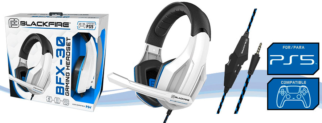 Auriculares Blackfire Gaming Headset BFX-30 PS5