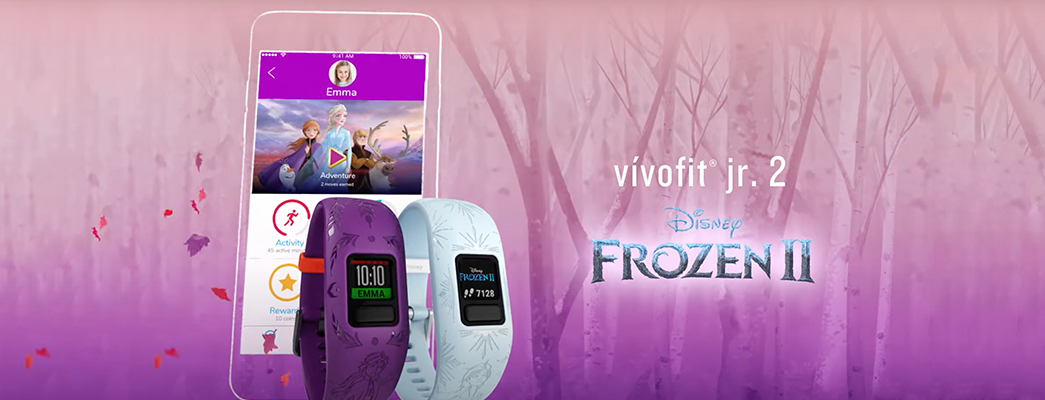 Smartwatch infantil Garmin Vivofit JR 2 Frozen